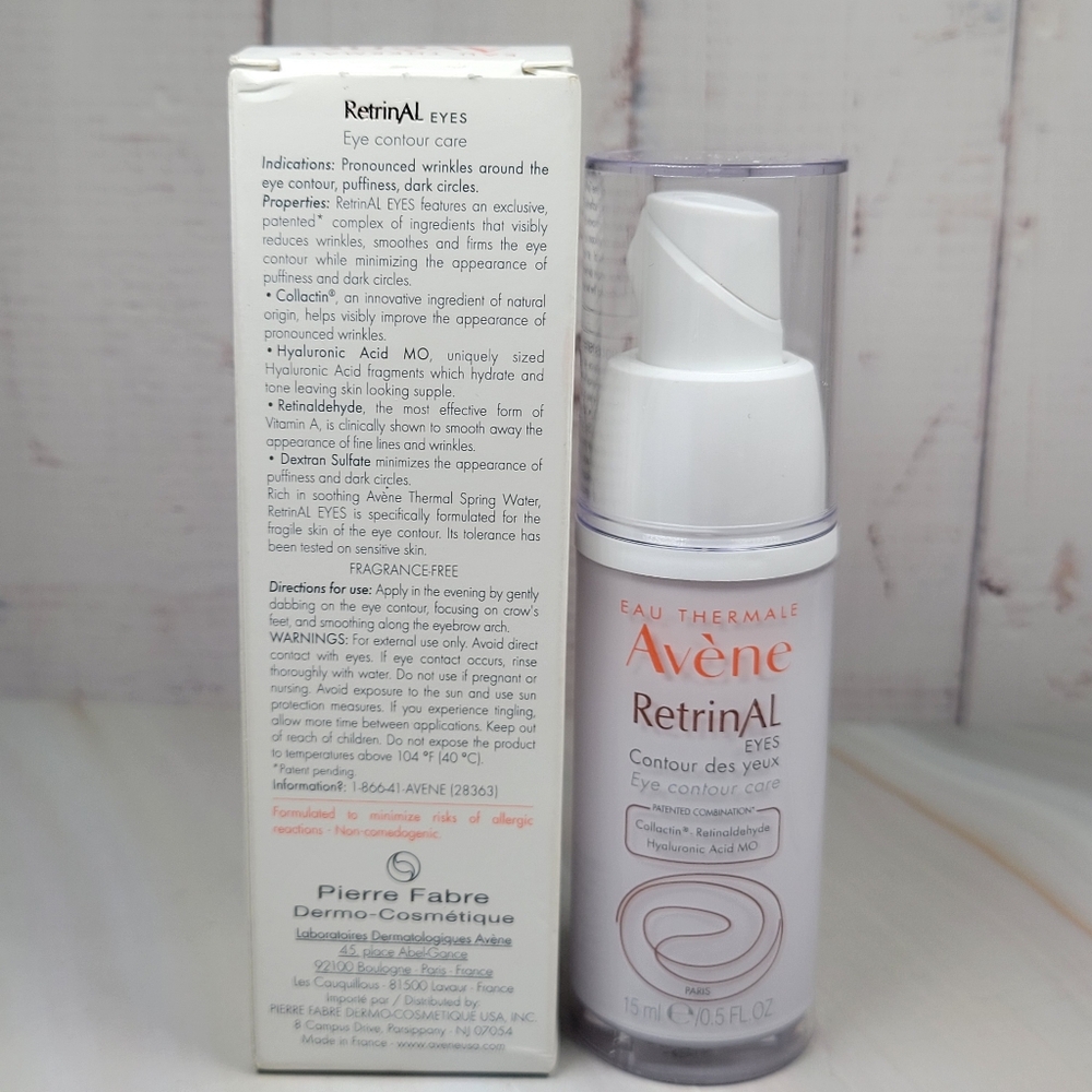 Avene RetrinAL Eyes Advanced 3-in1 Eye Cream BNIB - Picture 9 of 12